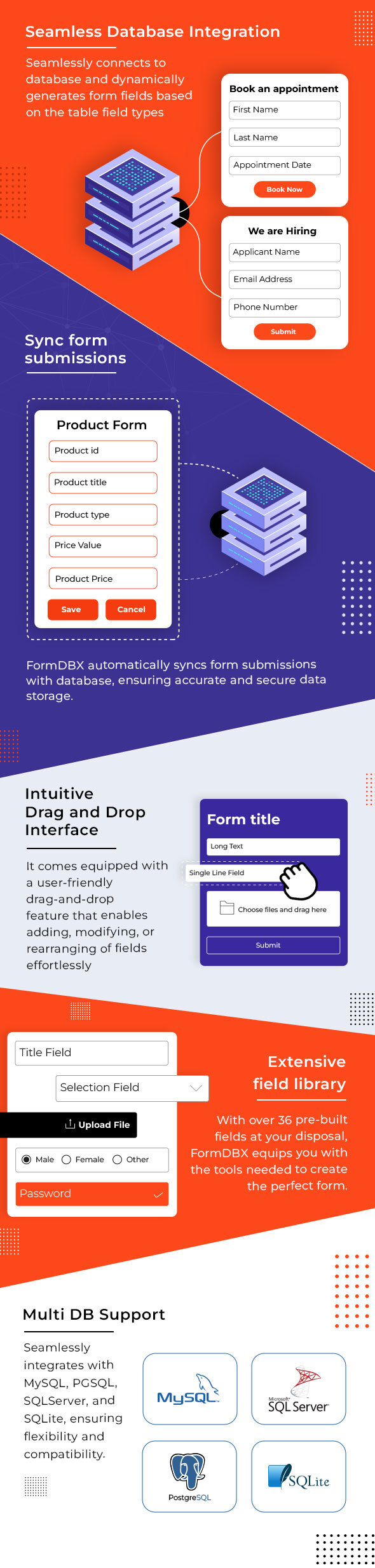 FormDBx-强大的数据库驱动的表单生成器，WordPress插件