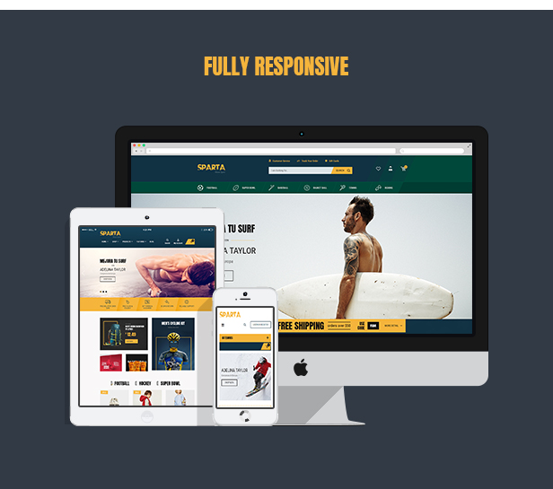 Sparta – Sport Shop Shopify主题