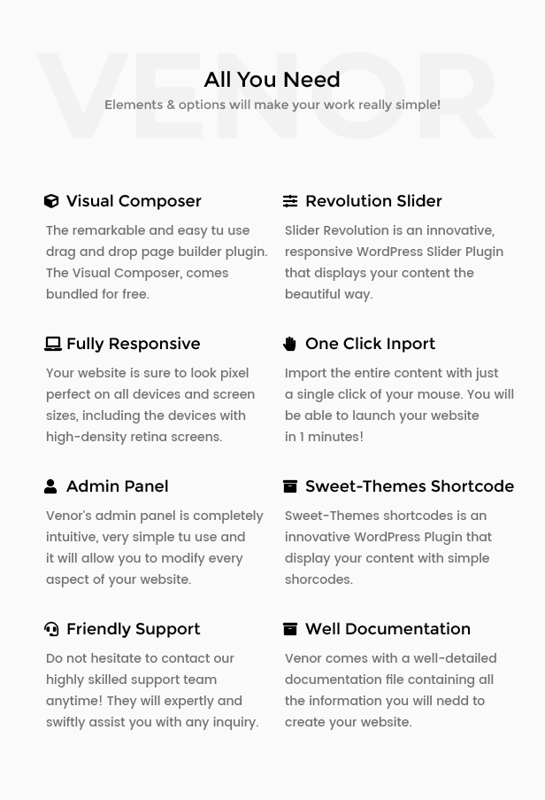 Venor – Business Consulting WordPress Theme