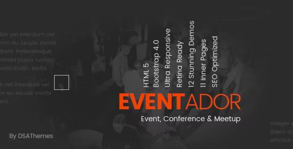 EventMe – Corporate Event Landing WordPress Theme