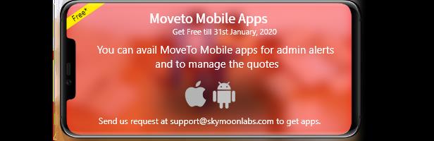 Moveto-Movers报价和预订管理工具