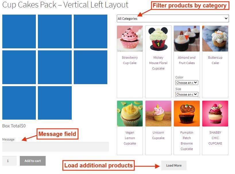WooCommerce Mix&Match-定制产品盒捆绑包