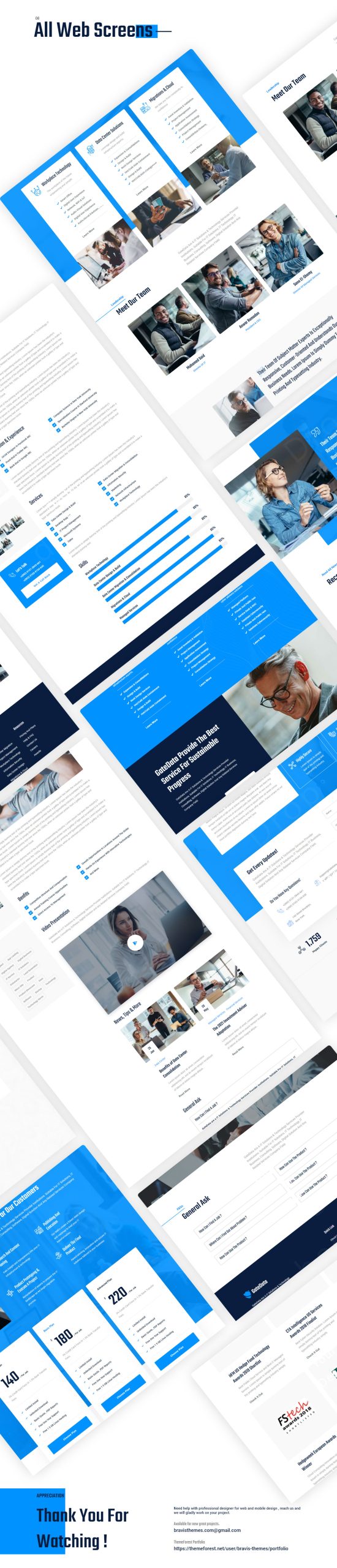 GateData – IT Solutions & Technology WordPress Theme