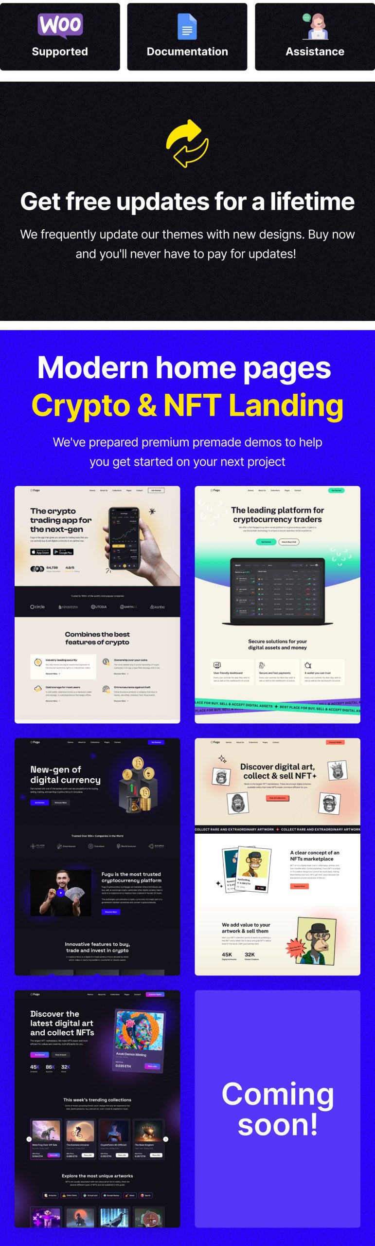 Fugu – NFT & Crypto WordPress Theme