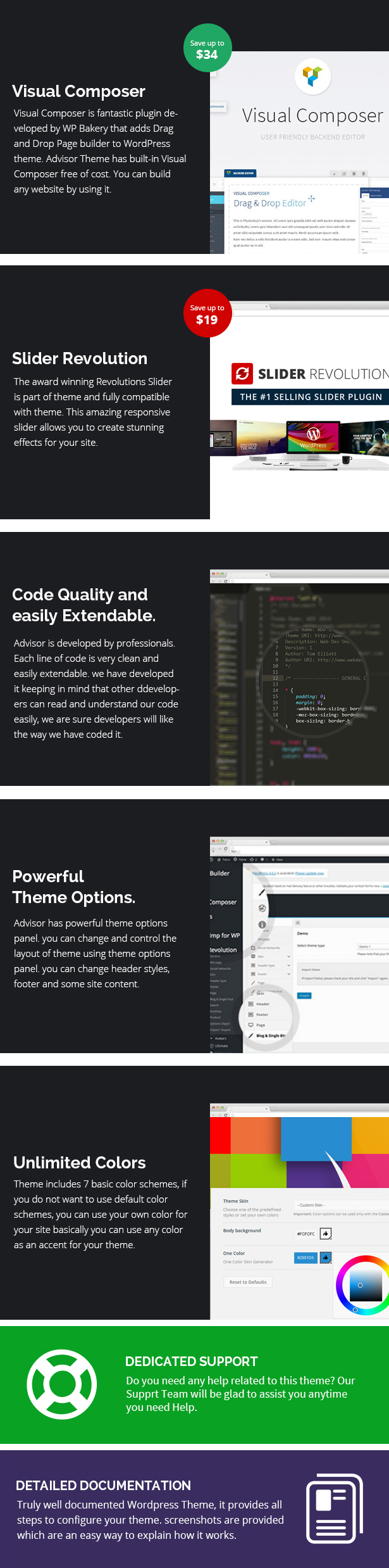 Felix. – Startup Landing Page WordPress Theme