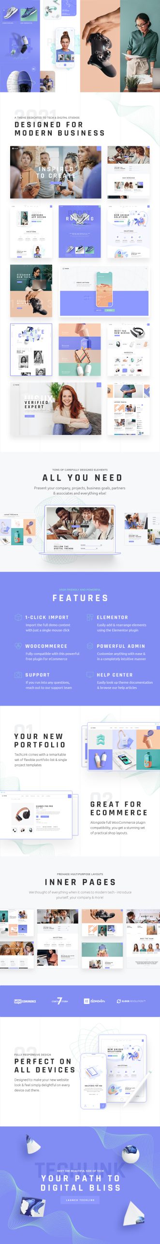 TechLink -技术和IT解决方案主题