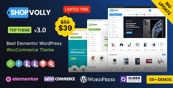 Edibles WP – Organic & Grocery Elementor WooCommerce Theme