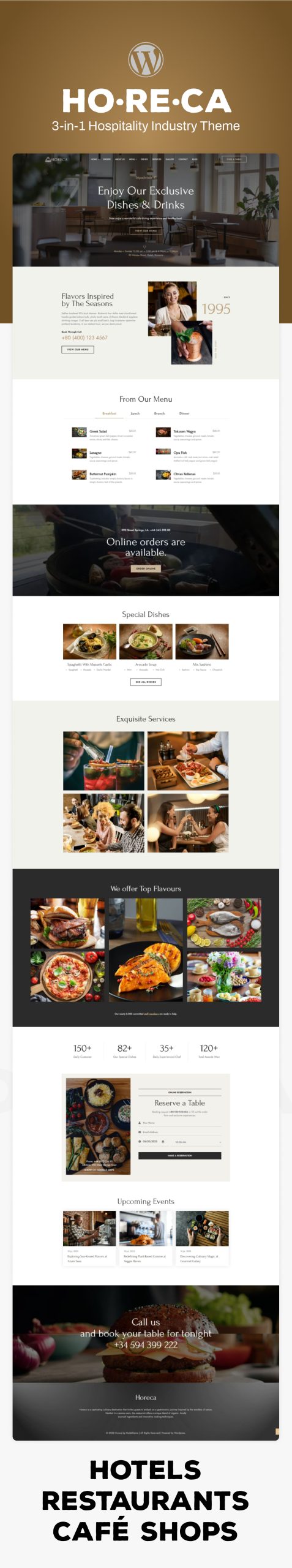 HoReCa -酒店业主题