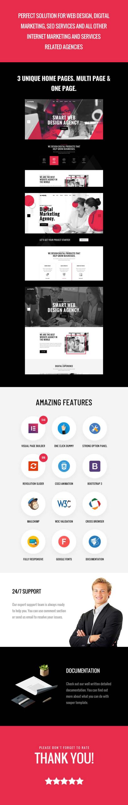 Meipaly – Digital Services Agency WordPress Theme