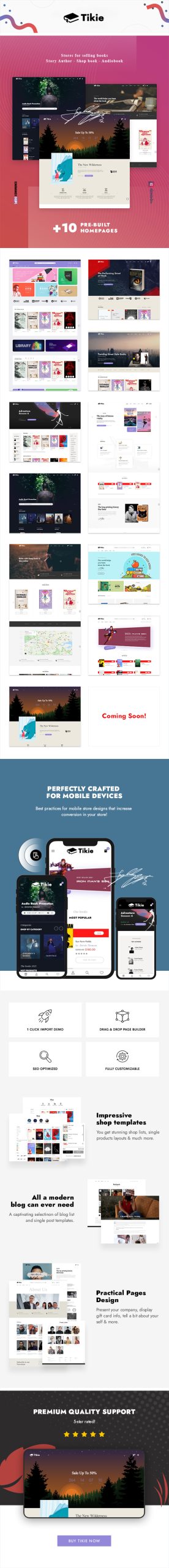 Tikie & C书店WooCommerce WordPress主题