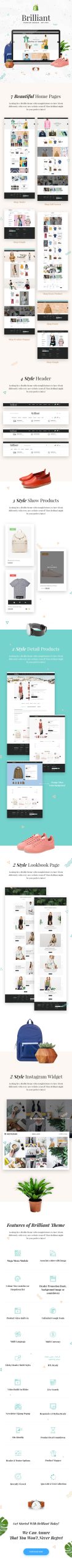 Brilliant – Multi Store Responsive Shopify Theme