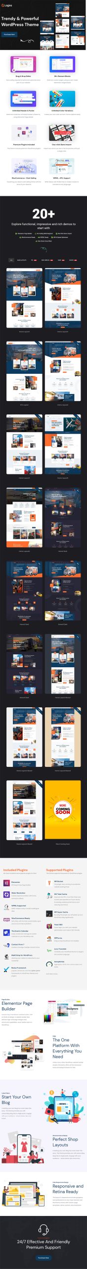 Logixs -运输与物流WordPress