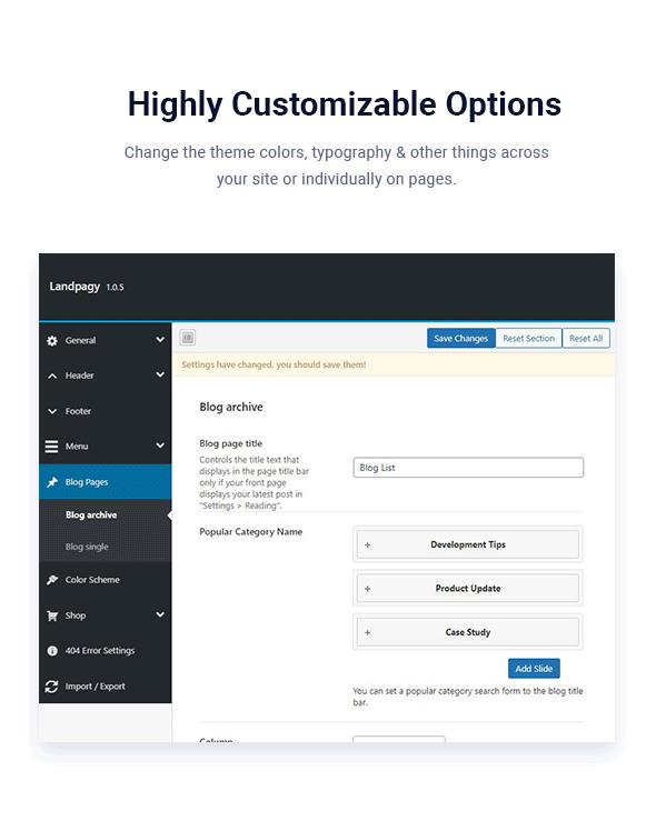 Landpagy – Multipurpose Landing page WordPress Theme