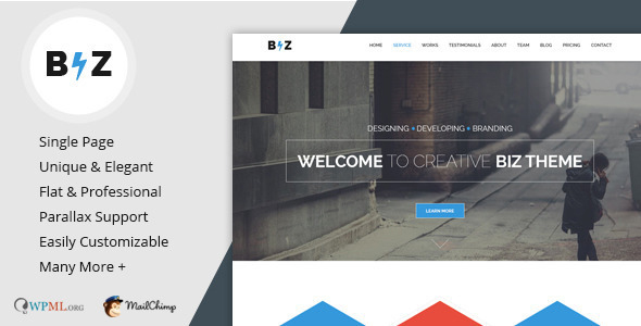 The Boss- Corporate & Business WordPress Theme