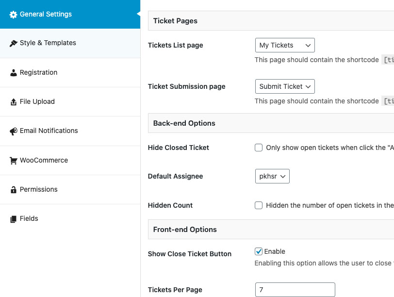 NikanTicket-WordPress&Quot；WooCommerce支持票据