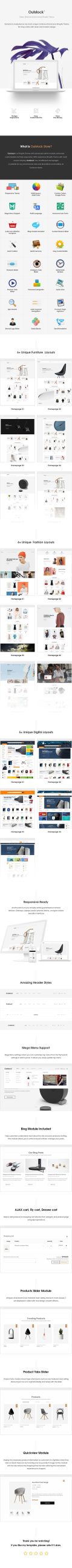 Shopify  – Outstock  Clean, Minimal Shopify Themes OS 2.0
