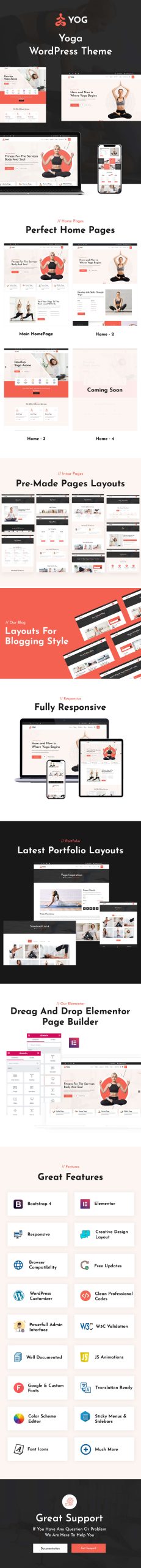 Yog – Yoga WordPress Theme