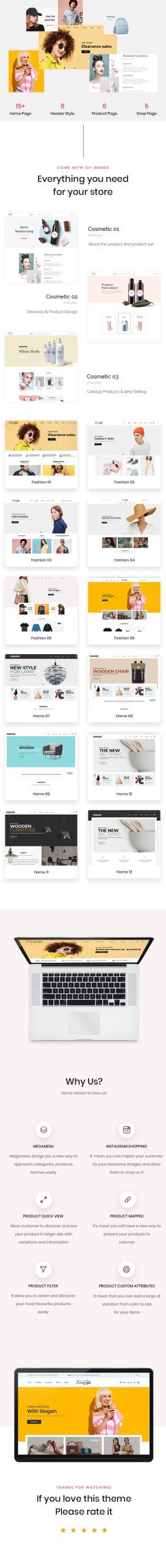 Uray – Fashion, Furniture, Cosmetic & Beauty  Shopify Theme