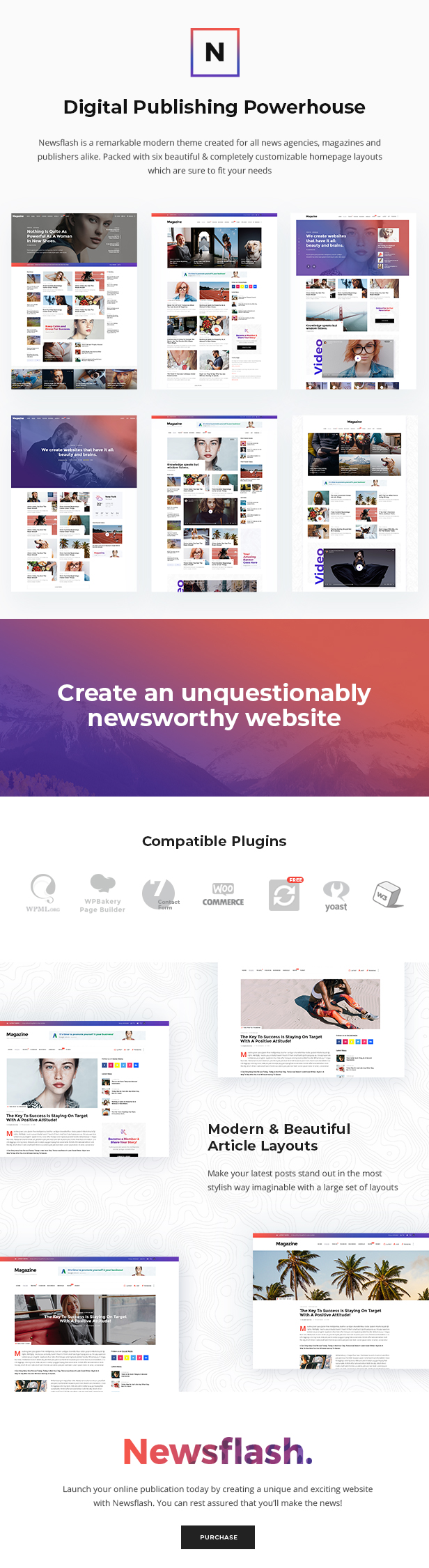 Newsflash – News Magazine Theme
