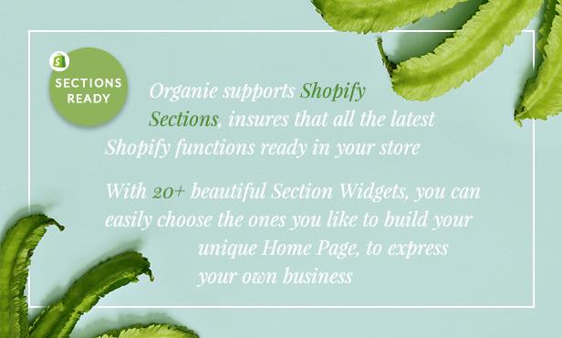 Organie – An Organic Store, Farm, Cake and Flower Shopify Sections Theme