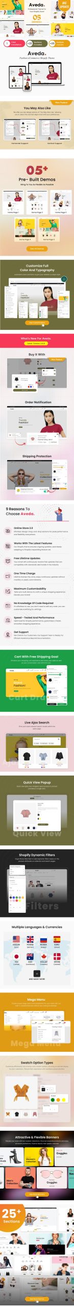Aveda -终极Shopify主题Os 2.0
