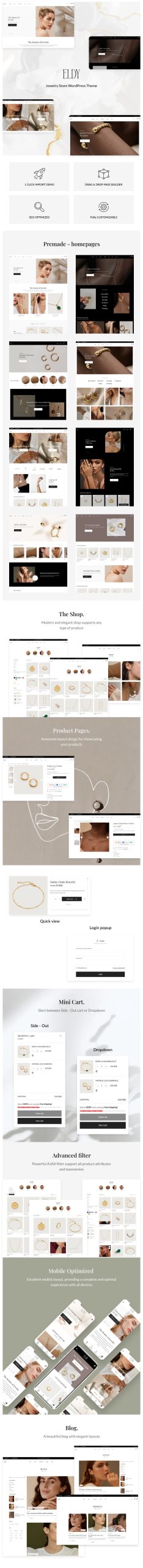 Eldy – Jewelry Store WooCommerce Theme