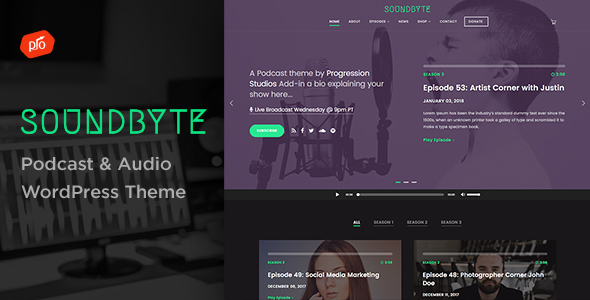Crosstalk – Podcast & Audio WordPress Theme