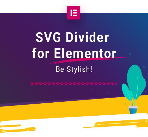 Elementor的SVG分隔符