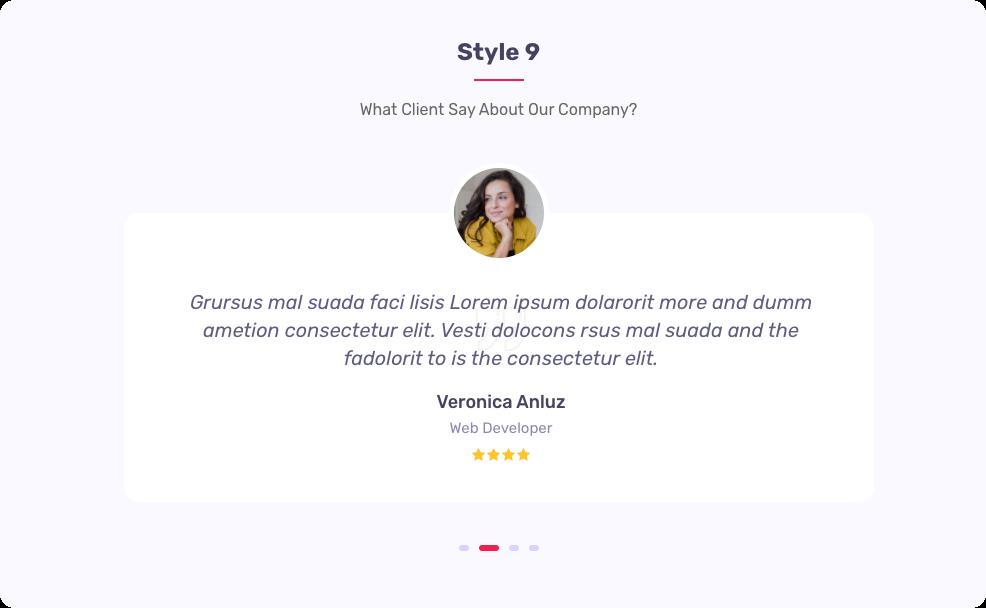 Quick Testimonial For WordPress